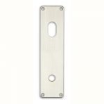 Pitkä taustalevy 2831-105 212x54mm Habo Ruostumaton teräs 316