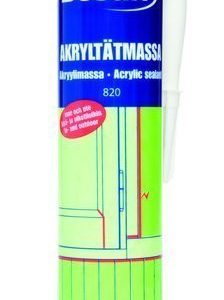 Akryylimassa 820 Valkoinen 300ml Bostik