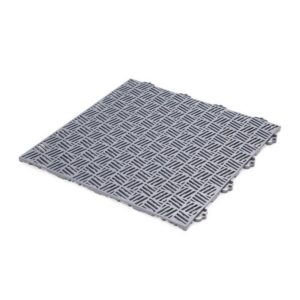Bergo Briq Muovinen lattialaatta Metal grey