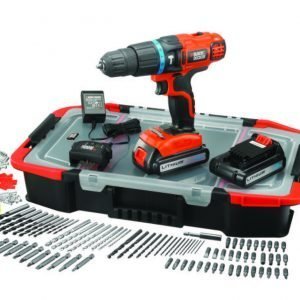 Black & Decker Egbl188bast Akkuporakonesetti