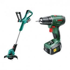 Bosch 23-18 Li Trimmeri + Psr 1800 Li-2 2x1