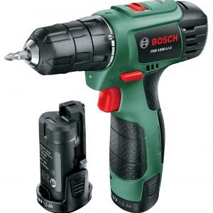 Bosch Psr 1080 Li2 Akkuporakone 2 Akkua