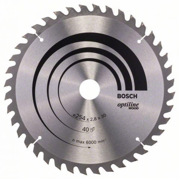 Bosch Pyörösahanterä Z40 254 X 30 Mm