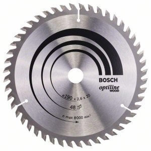 Bosch Pyörösahanterä Z48 190 X 20 / 16 Mm