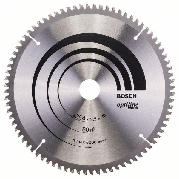 Bosch Pyörösahanterä Z80 254 X 30 Mm