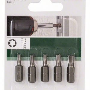 Bosch Ruuvauskärkisarja Torx 5-Osainen