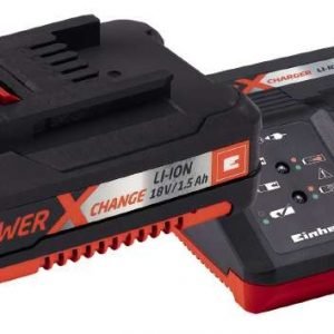 Einhell Power X-Change Aloituspakkaus 18 V 30 Min. Laturi & 18 V 1