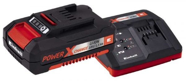 Einhell Power X-Change Aloituspakkaus 18 V 30 Min. Laturi & 18 V 1