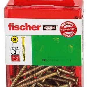 Fischer Yleisruuvi Uppokanta 3 X 25 Mm 50 Kpl / Pkt