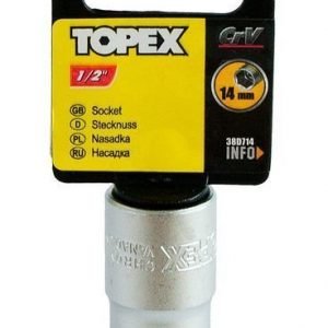 Hylsy 1/2" 14mm Topex