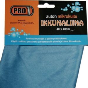 Ikkunaliina Mikrokuitu 40*40cm