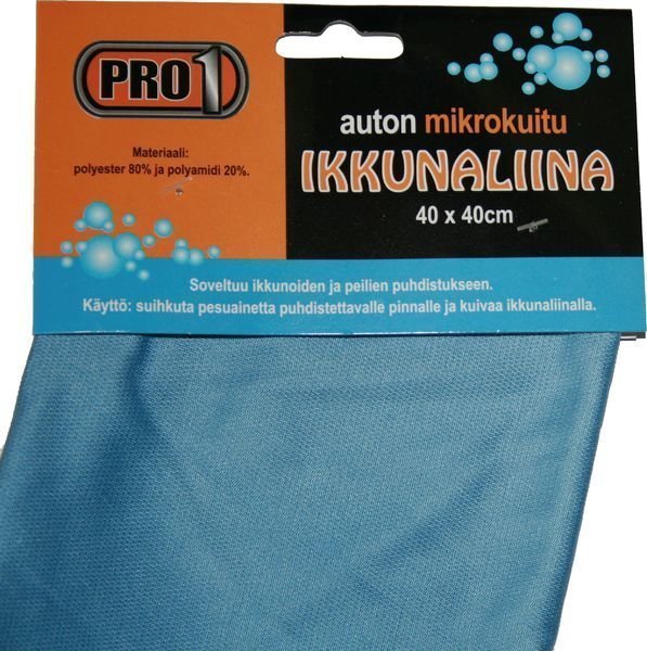 Ikkunaliina Mikrokuitu 40*40cm