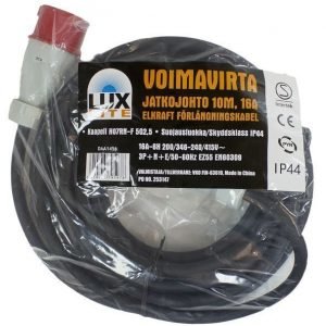 Jatkojohto 10m 16a Ip44 Lux Lite