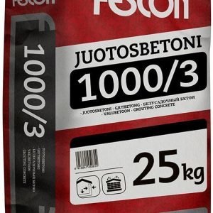 Juotosbetoni Fescon JB 1000/3 25 kg säkki