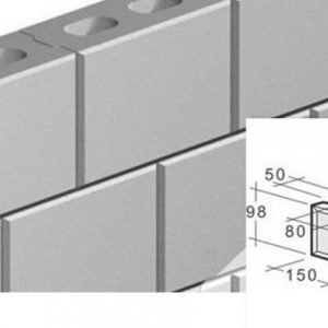 Kahi Viiste Puolikastiili 150x130x98