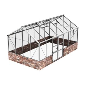 Kasvihuone 15m2 Spira Mur Alumiini