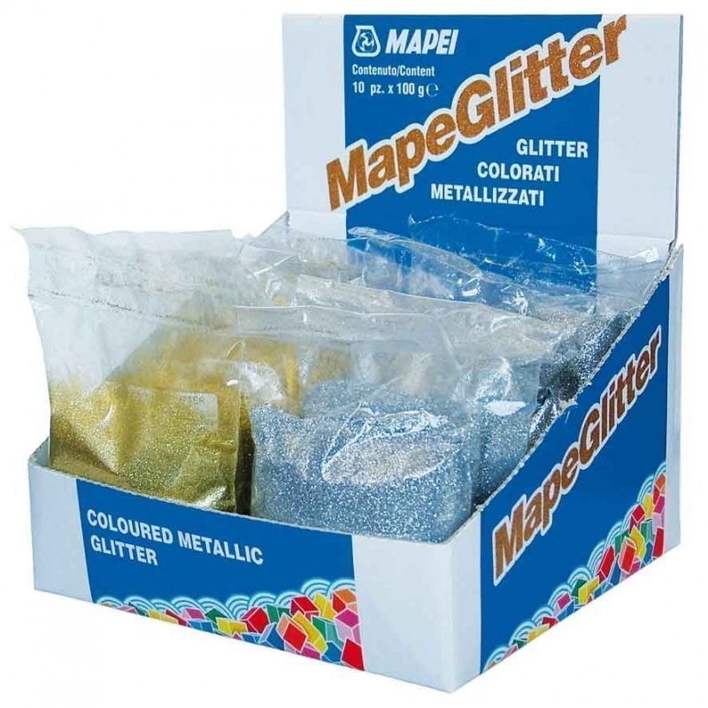 Kimalle-efekti Mapeglitter Silver 100 g