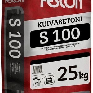 Kuivabetoni Fescon S - 100 25 kg säkki