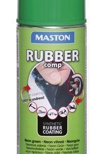 Kumimaalispray Neon Vihreä 400ml Maston Rubbercomp