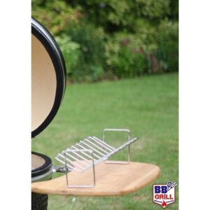 Kylkiteline BBQ grill Kamado Harmaa