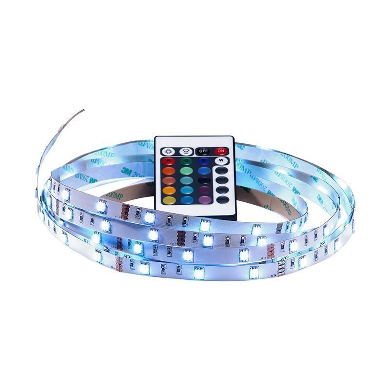 LED-nauha kaukosäätimellä LED strip 4m Nordlux Valkoinen