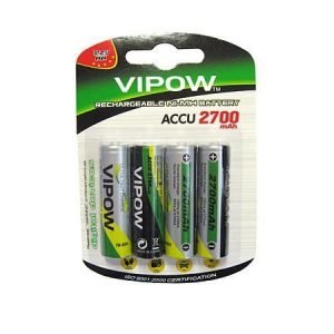 Ladattava Paristo Aa 2700mah 4kpl Vipow