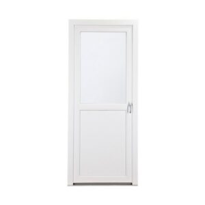 Lasiovi PVC Valkoinen