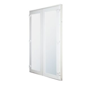 Lasiovi Pariovi PVC Valkoinen