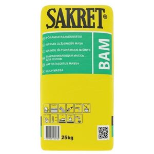 Lattiatasoitusmassa BAM Sakret 25kg
