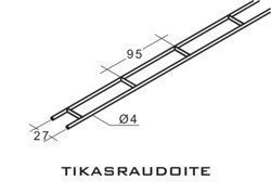 Leca Tikasrauta BI 40 10 kpl