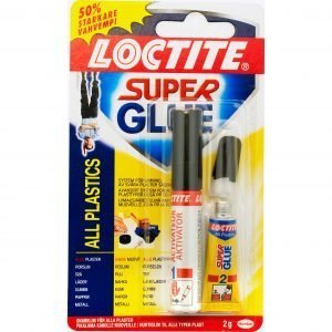 Loctite All Plastics Pikaliima Muoville 2 G / 4 Ml