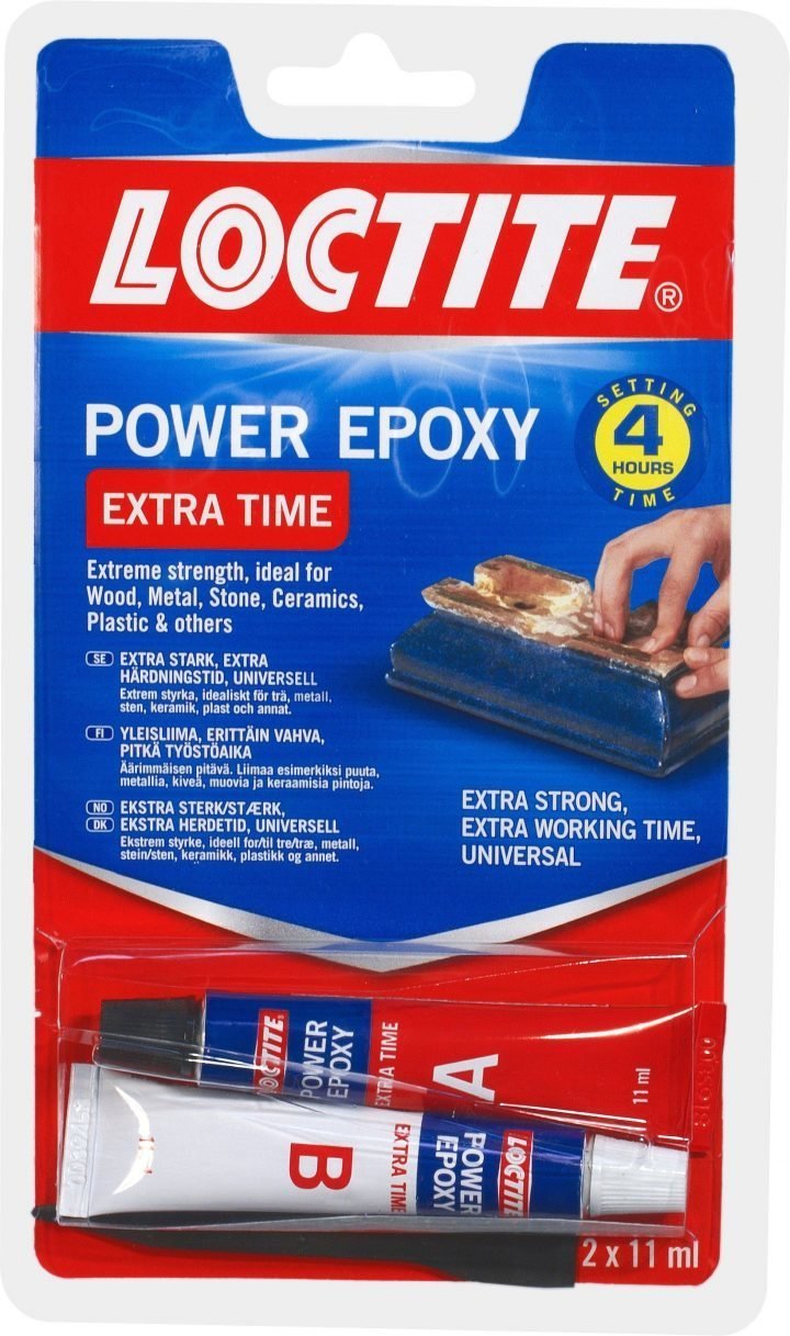Loctite Power Epoxy Universal Extra Time Tube Liima 4h Rautakauppa365.fi