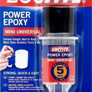 Loctite Power Epoxy Universal Syringe Mini 5 Min Epoksiliima