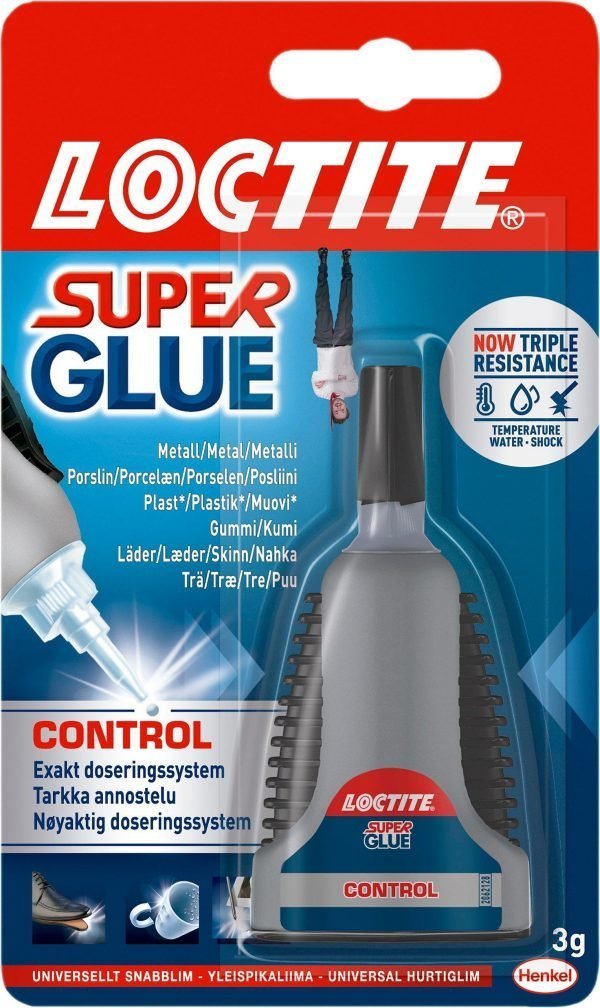 Loctite Super Glue Control Pikaliima 3 G