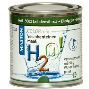 Maali Lehdenvihreä Ral6002 250ml Maston H2o!