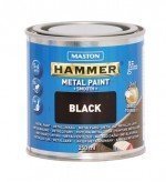 Metallimaali 250ml Musta Maston Hammer