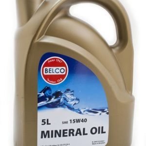 Mineraalimoottoriöljy 15w-40 5l Belco