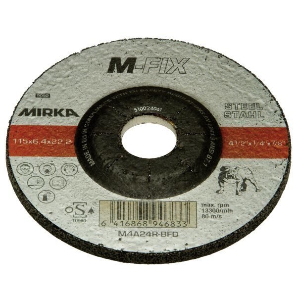 Mirka M-Fix M4a24r-Bfd Metallihiomalaikka
