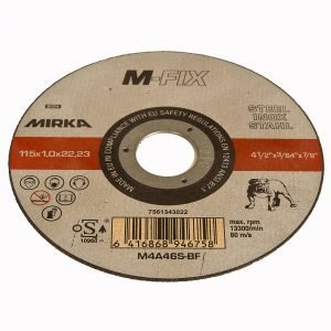 Mirka M-Fix M4a46s-Bf Inox Metallikatkaisulaikka