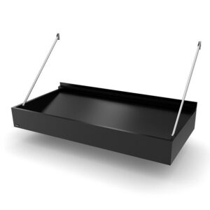 Ovikatos Box Modern Musta