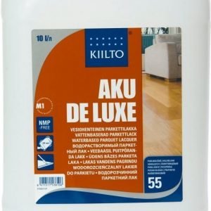 Parkettilakka Kiilto Aku De Luxe 10 l puolihimmeä