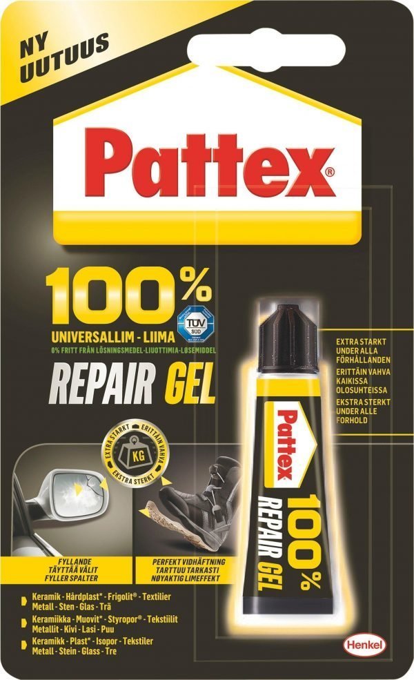 Pattex 100 % Repair Gel Yleisliima 8 G