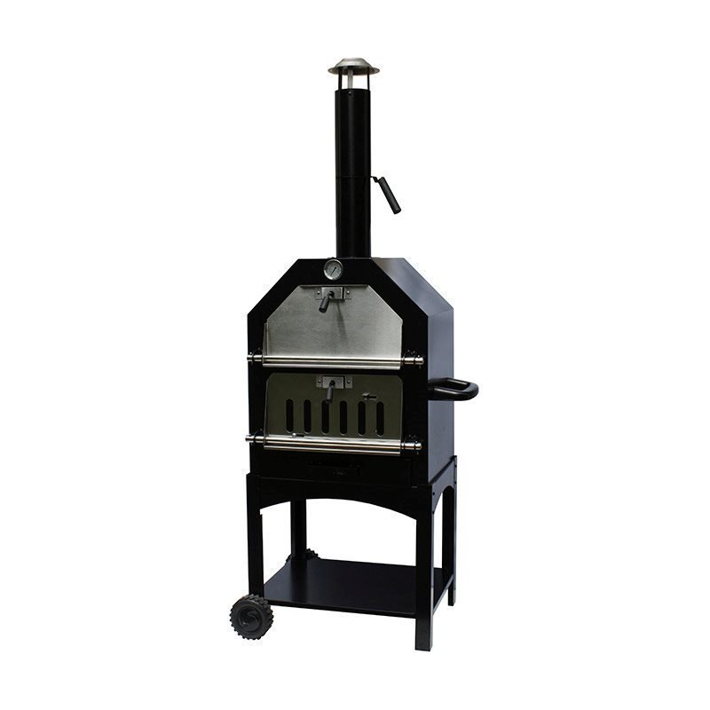 Pizzauuni BBQ grill Lorenzo outdoor oven Harmaa