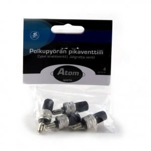 Polkupyörän Pikaventtiili 4 Kpl/Pkt Atom Sports