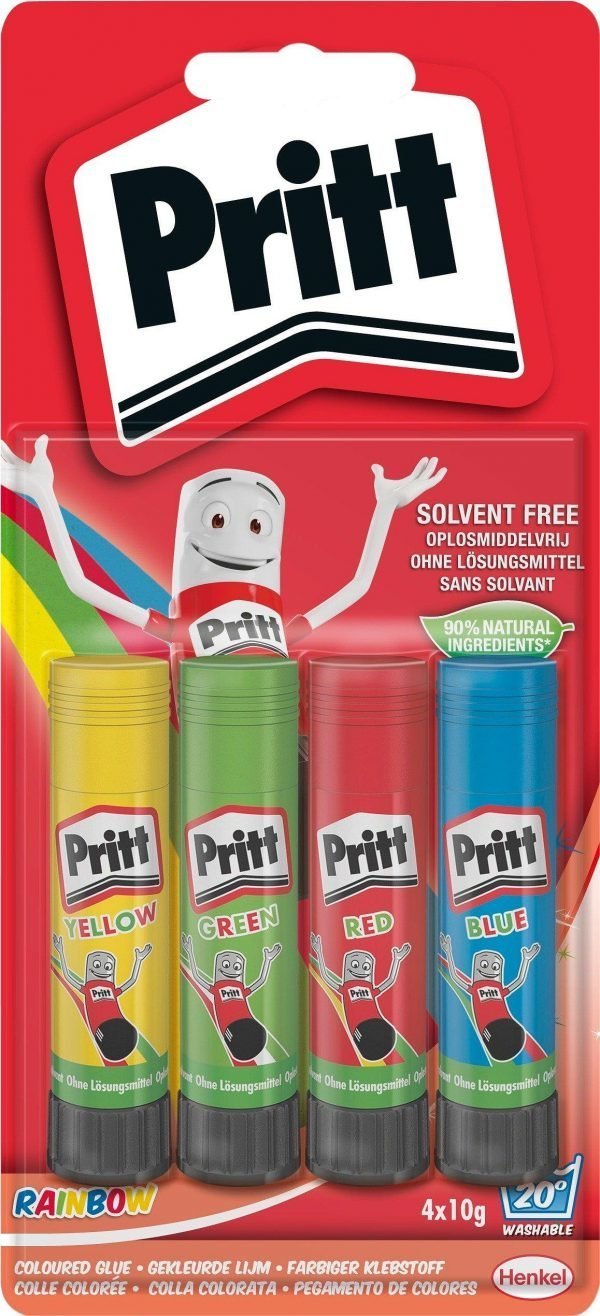 Pritt Rainbow Liima 4 X 10g