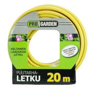 Puutarhaletku Pro-Malli 1/2" X 20m 4-Kerrosletku Kiertymätön / Taittumaton Pro1garden