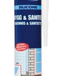 Rakennussilikoni / Saniteettisilikoni Homesuojattu Beige 300ml Bostik