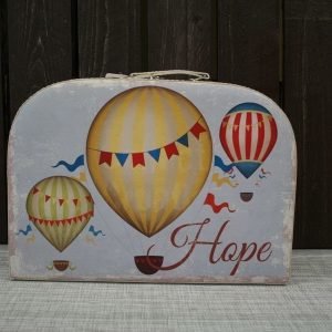 Salkku Balloon Hope 13x26x37cm