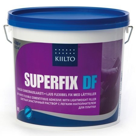 Saneerauslaasti Kiilto Superfix DF 4 kg vaalea