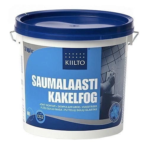 Saumalaasti Kiilto 3 kg 10 valkoinen